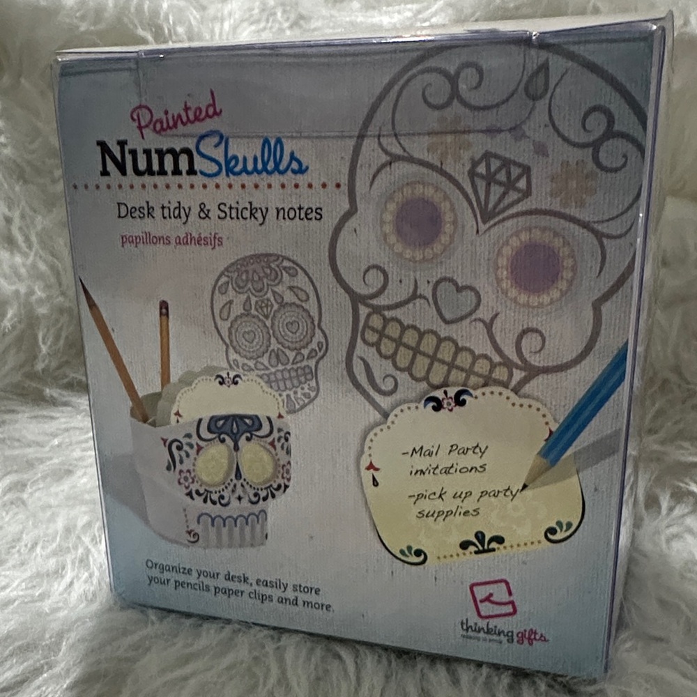 Desk Tidy & Sticky Notes - Multicolor - Picture 3 of 5